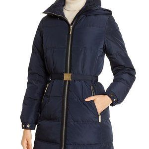 Kate Spade Duck Down Belted Puffer Coat
